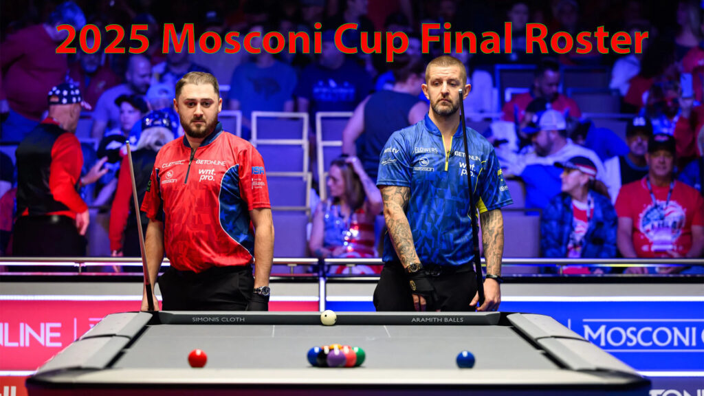 2025 Mosconi Cup: Team USA and Team Europe Final Rosters Confirmed for December 3–6 Showdown at Alexandra Palace